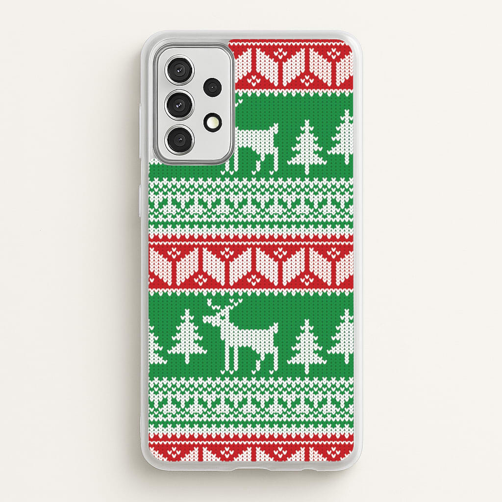 Christmas Jumper Pattern Christmas - Christmas Phone Case for Galaxy A52 / A52s
