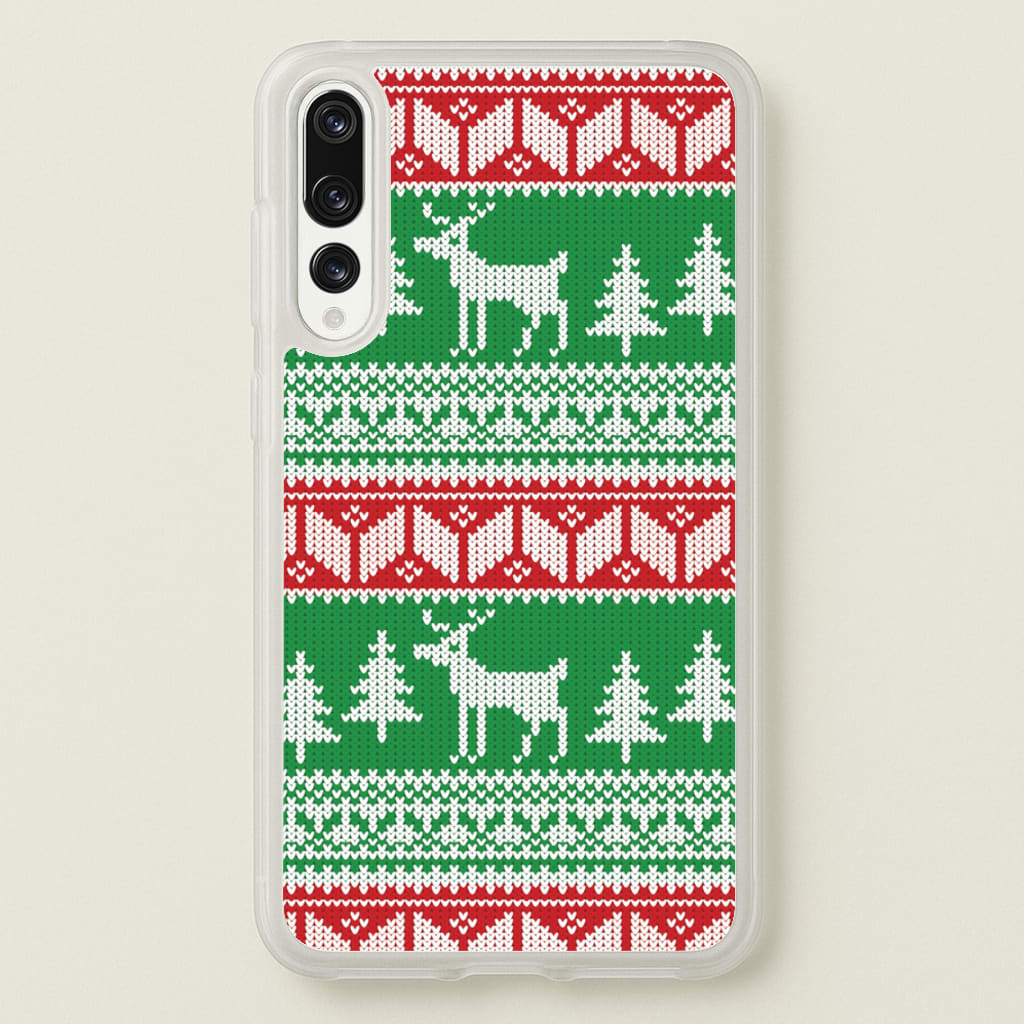 Christmas Jumper Pattern Christmas - Christmas Phone Case for Huawei P20 Pro