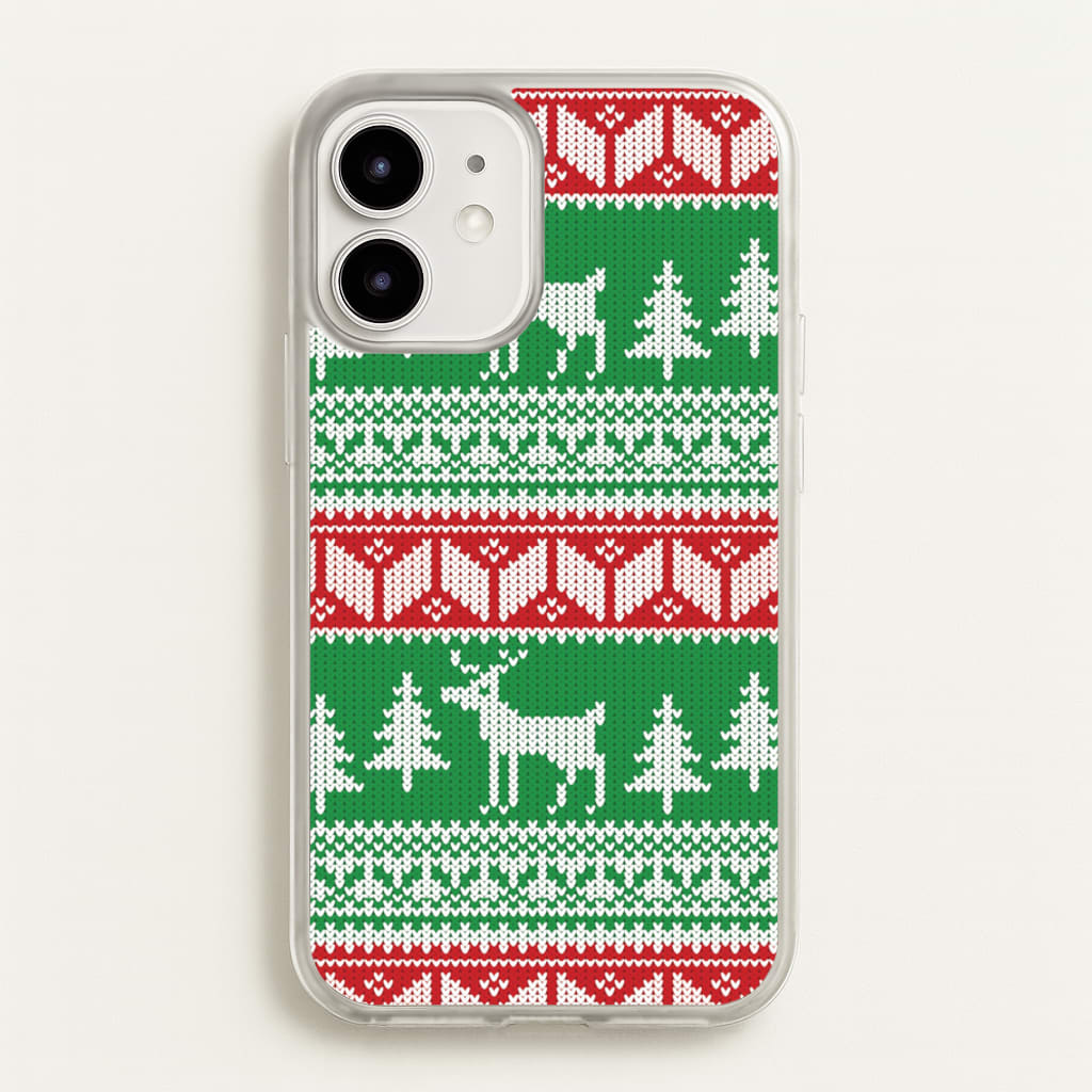 Christmas Jumper Pattern Christmas - Christmas Phone Case for iPhone 12 / 12 Pro