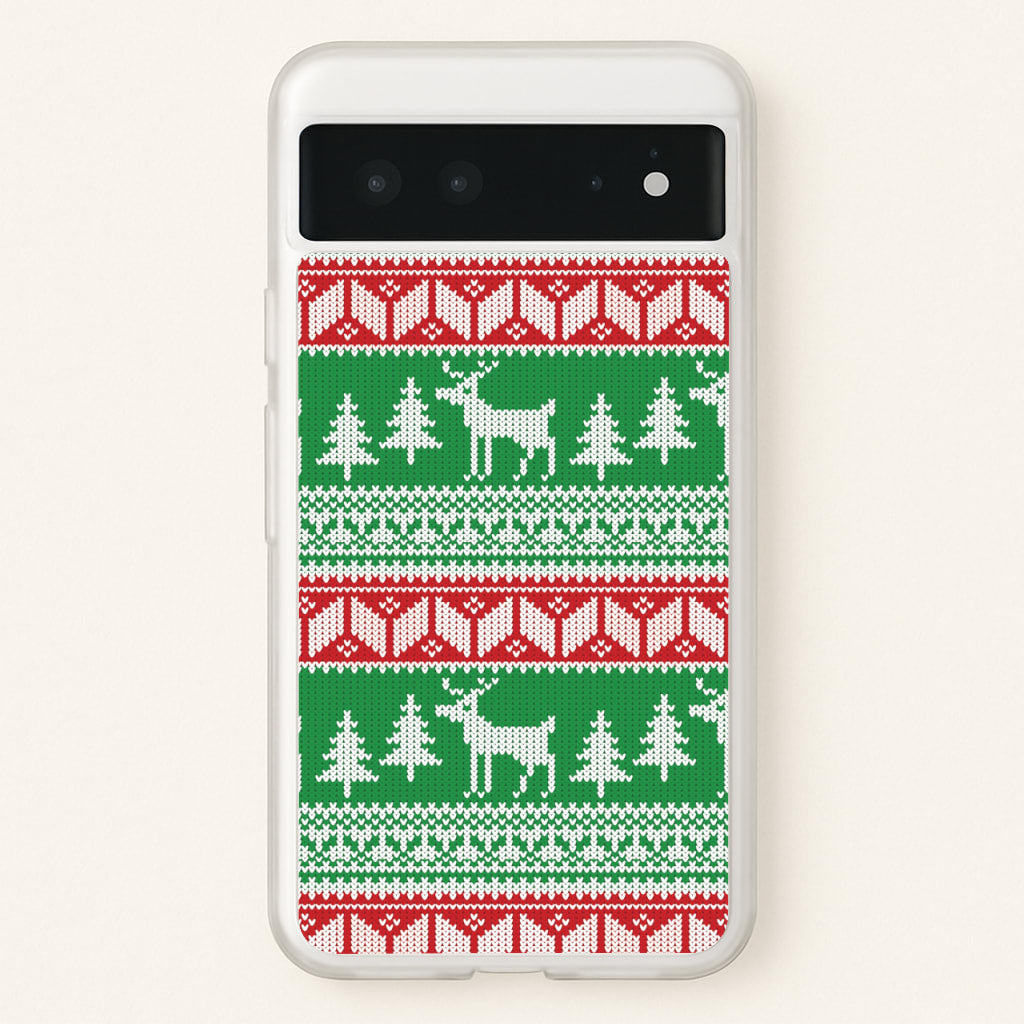 Christmas Jumper Pattern Christmas - Christmas Phone Case for Google Pixel 6