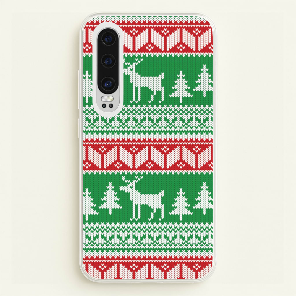 Christmas Jumper Pattern Christmas - Christmas Phone Case for Huawei P30