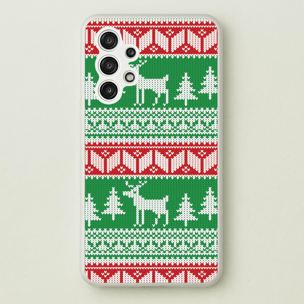 Christmas Jumper Pattern Christmas - Christmas Phone Case for Galaxy A13