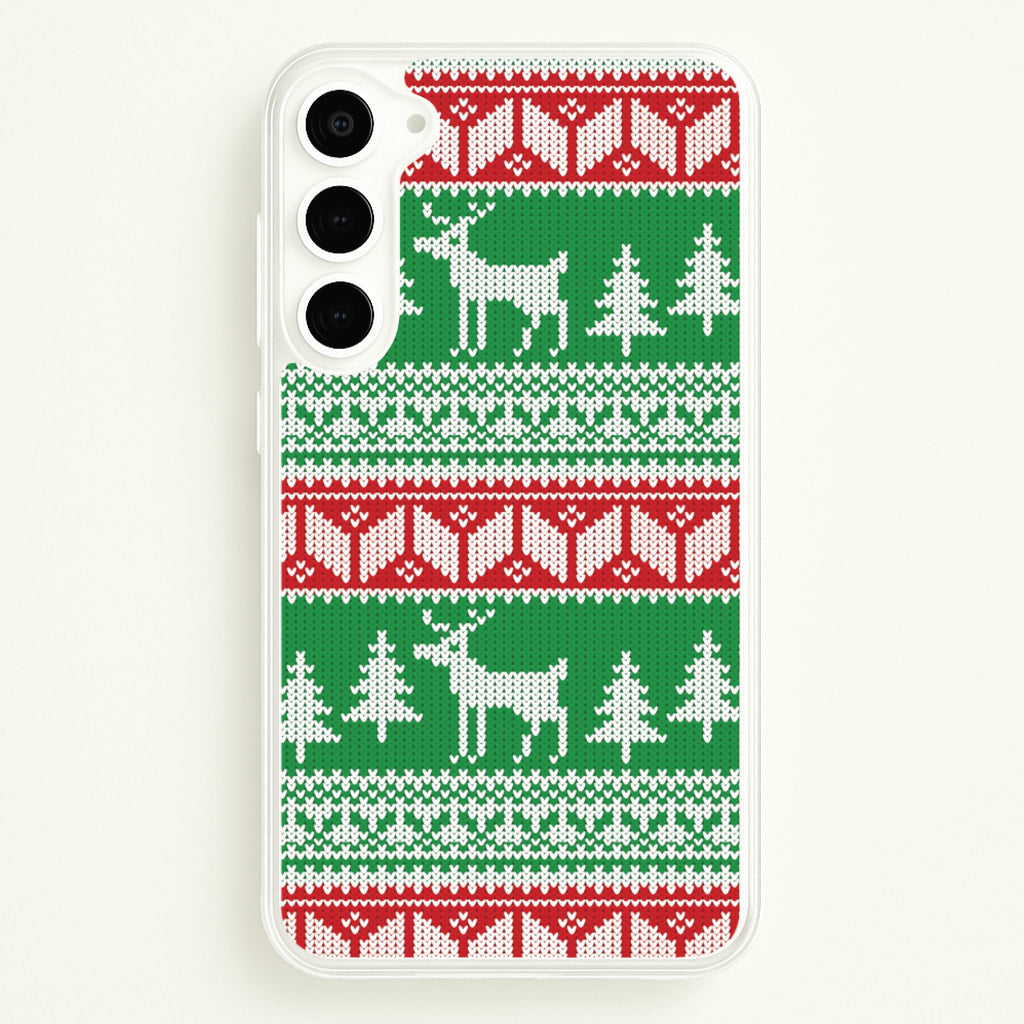Christmas Jumper Pattern Christmas - Christmas Phone Case for Galaxy S23