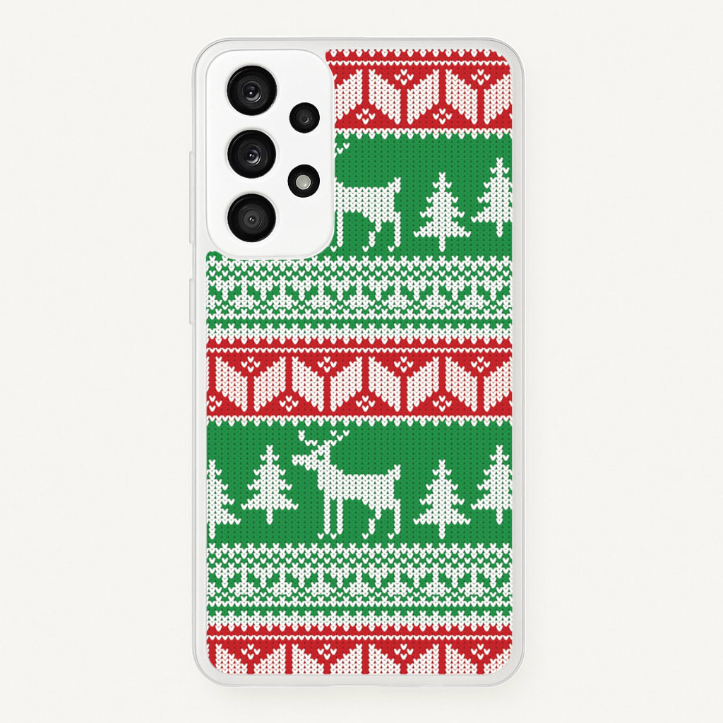 Christmas Jumper Pattern Christmas - Christmas Phone Case for Galaxy A53