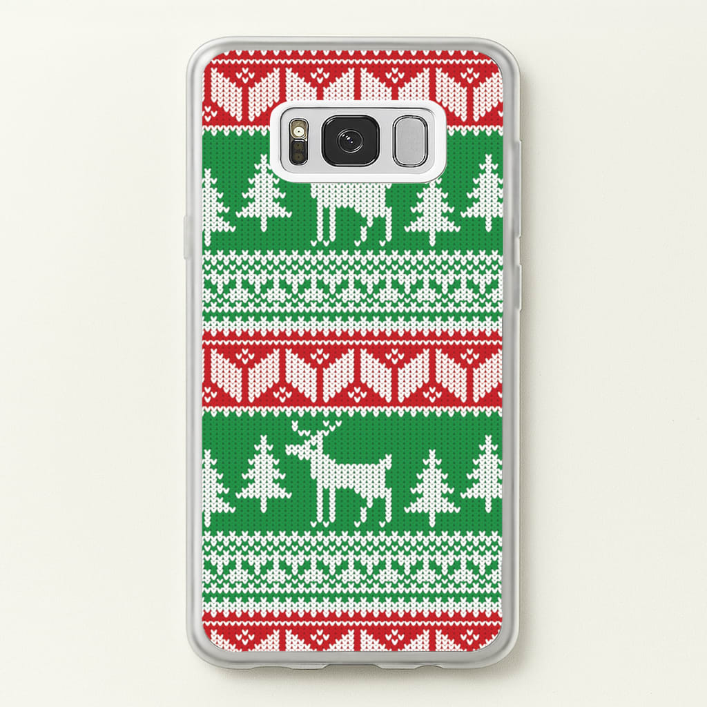 Christmas Jumper Pattern Christmas - Christmas Phone Case for Galaxy S8