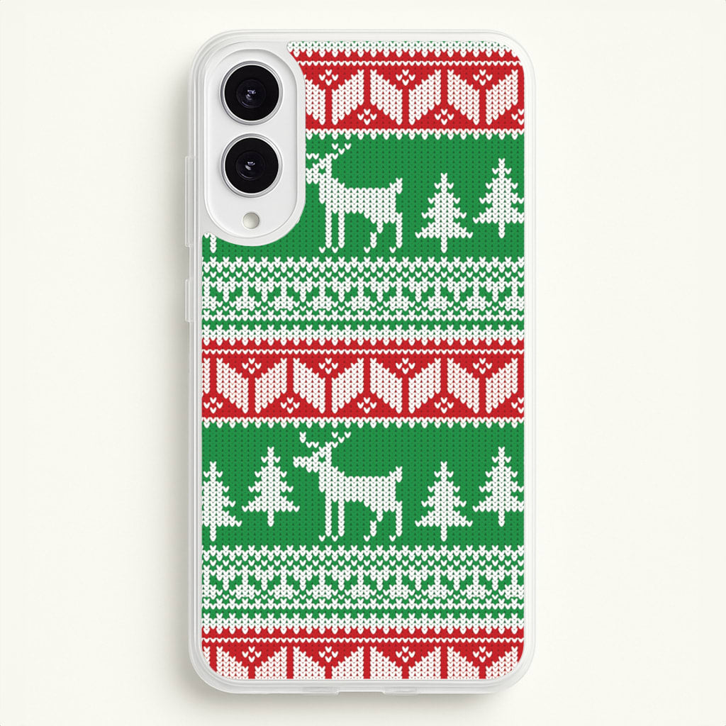 Christmas Jumper Pattern Christmas - Christmas Phone Case for Galaxy S25 Edge