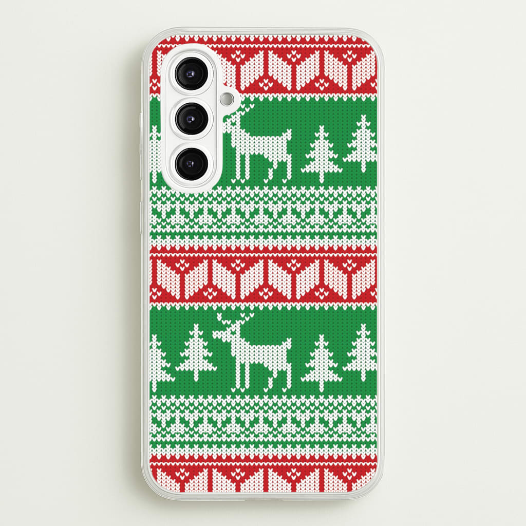Christmas Jumper Pattern Christmas - Christmas Phone Case for Galaxy A16