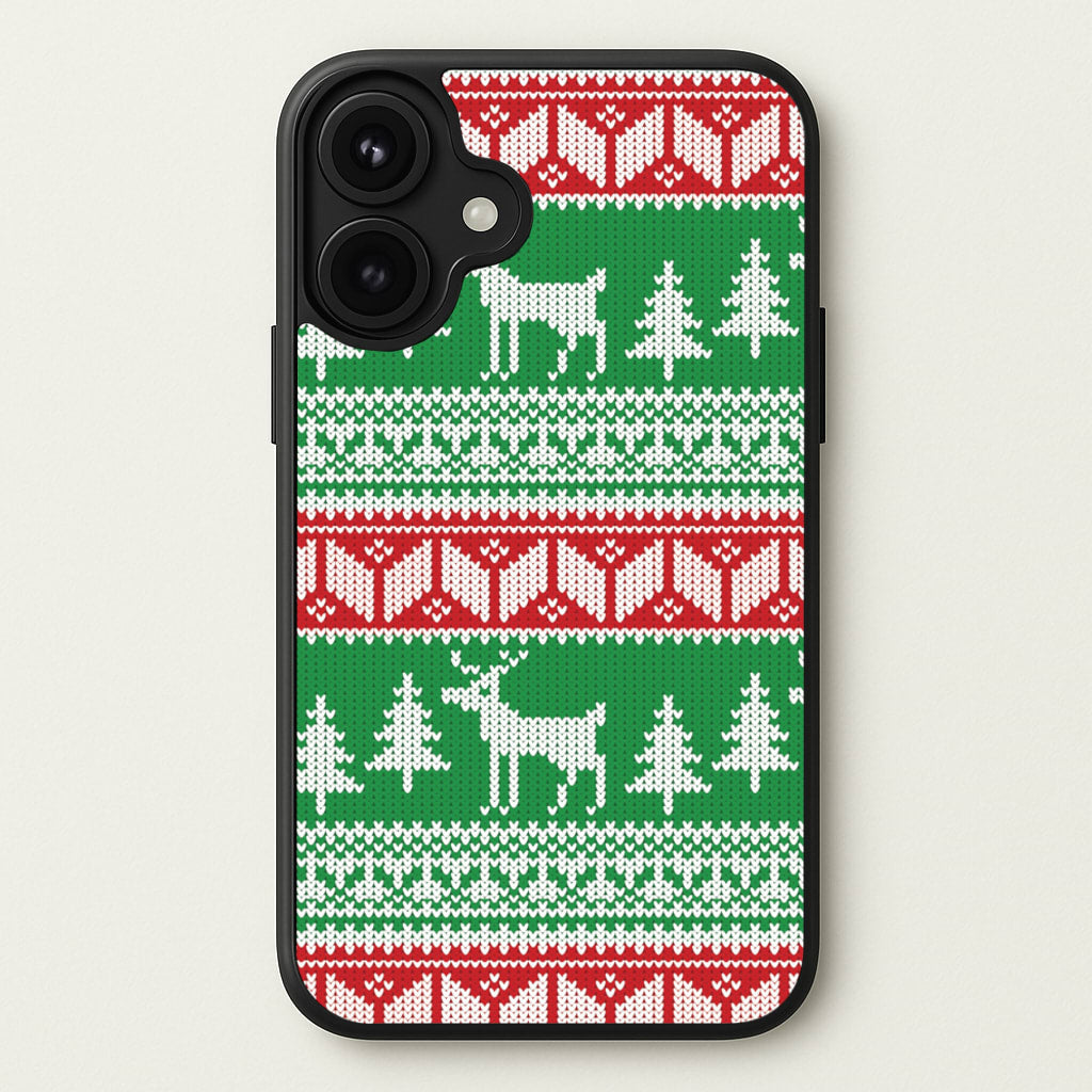 Christmas Jumper Pattern Christmas Phone Case for iPhone 17