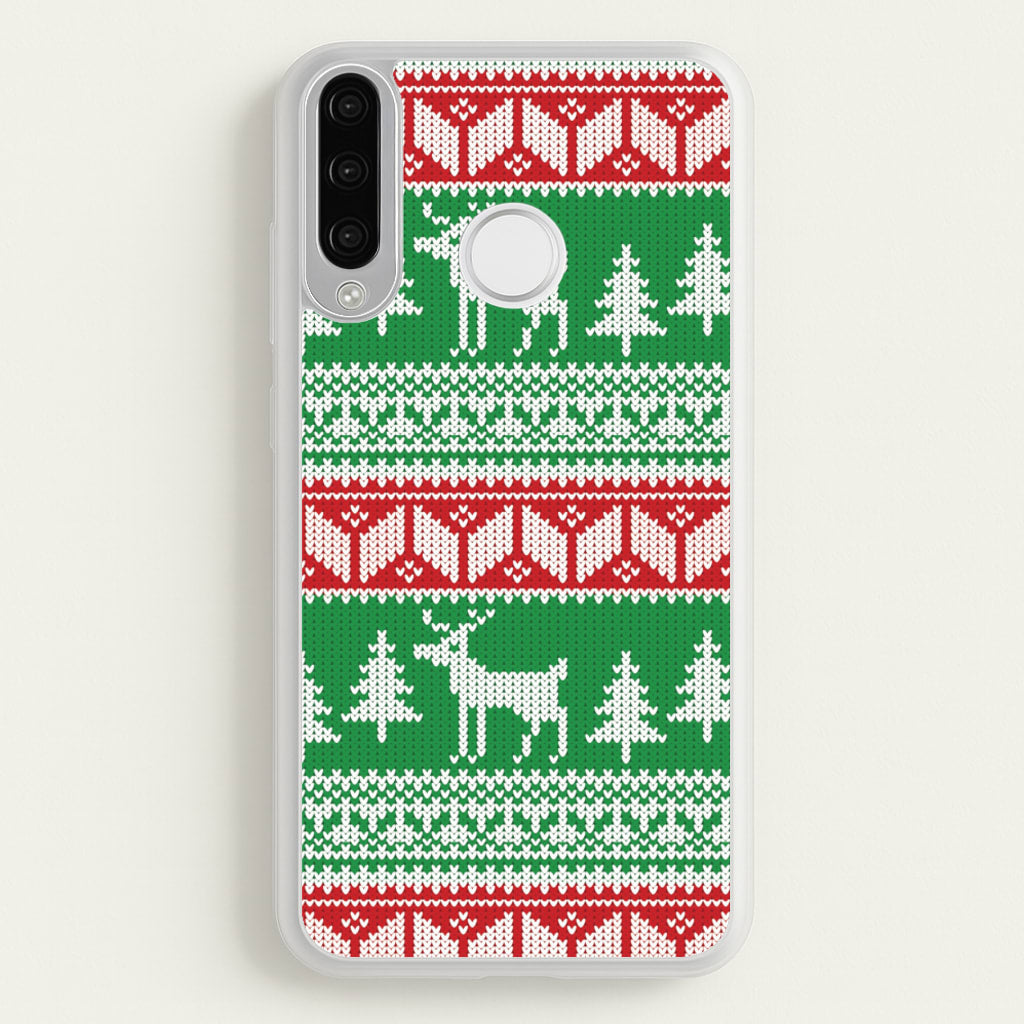 Christmas Jumper Pattern Christmas - Christmas Phone Case for Huawei P30 Lite