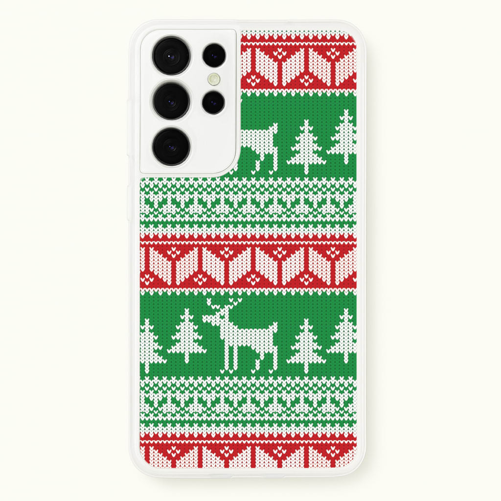Christmas Jumper Pattern Christmas - Christmas Phone Case for Galaxy S21 Ultra