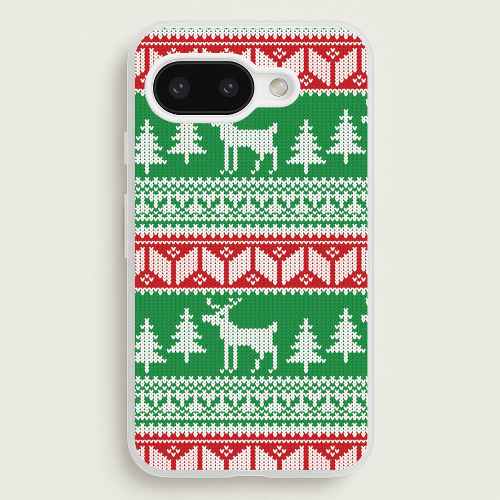 Christmas Jumper Pattern Christmas - Christmas Phone Case for Google Pixel 9a