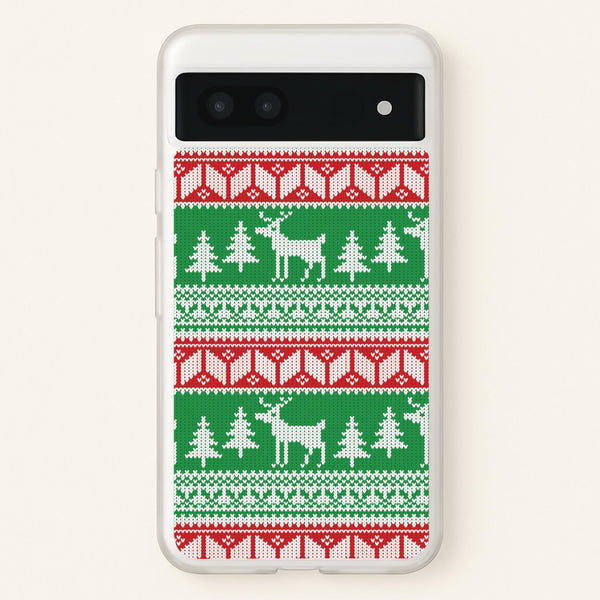 Christmas Jumper Pattern Christmas - Christmas Phone Case for Google Pixel 7a