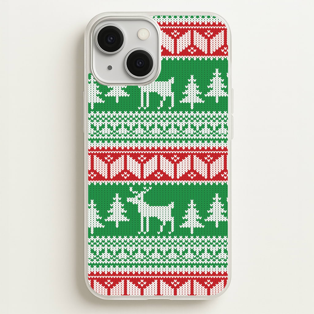 Christmas Jumper Pattern Christmas - Christmas Phone Case for iPhone 13 Mini