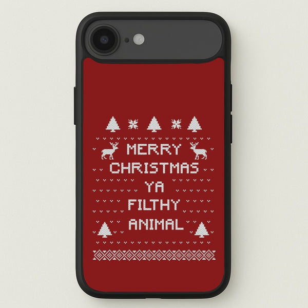 Merry Christmas Ya Filthy Animal Phone Case for iPhone 17 Air