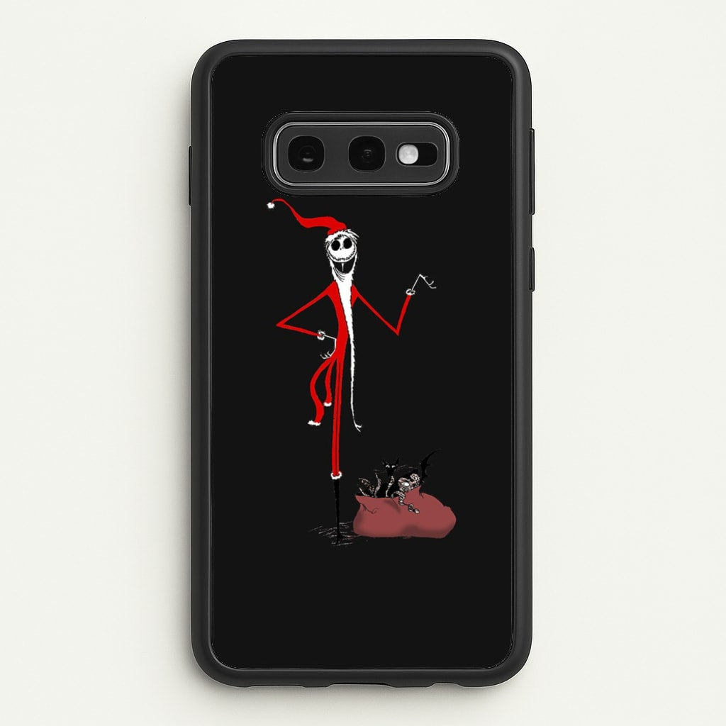 Sandy Clause - A TNBC - Christmas Phone Case for Galaxy S10e