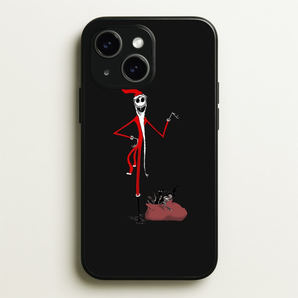 Sandy Clause - A TNBC - Christmas Phone Case for iPhone 15