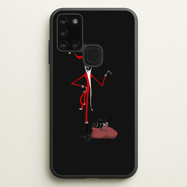 Sandy Clause - A TNBC - Christmas Phone Case for Galaxy A21s