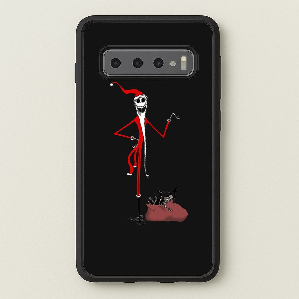 Sandy Clause - A TNBC - Christmas Phone Case for Galaxy S10 Plus