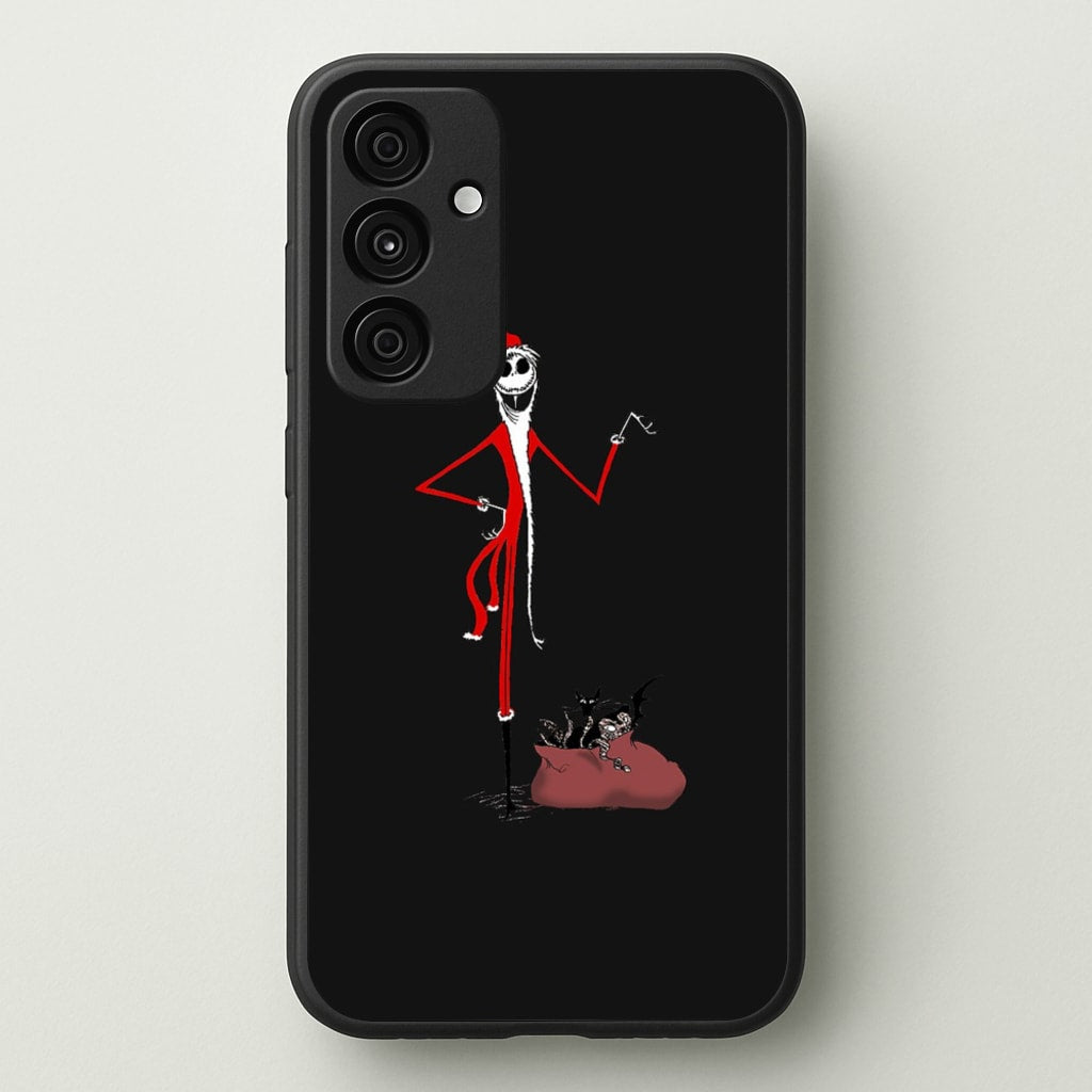 Sandy Clause - A TNBC - Christmas Phone Case for Galaxy A35