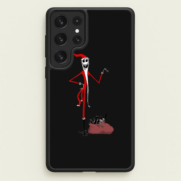 Sandy Clause - A TNBC - Christmas Phone Case for Galaxy S22 Ultra