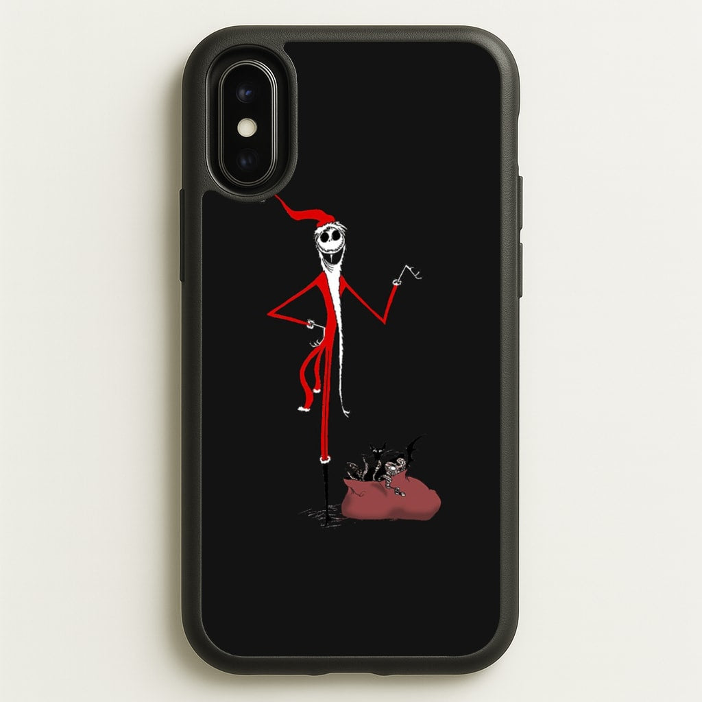 Sandy Clause - A TNBC - Christmas Phone Case for iPhone X / XS