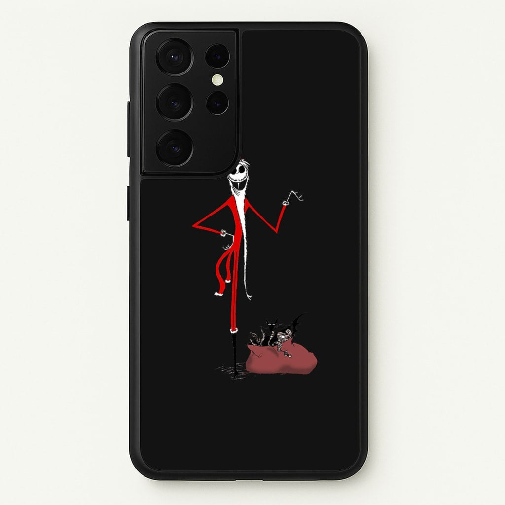 Sandy Clause - A TNBC - Christmas Phone Case for Galaxy S21 Ultra