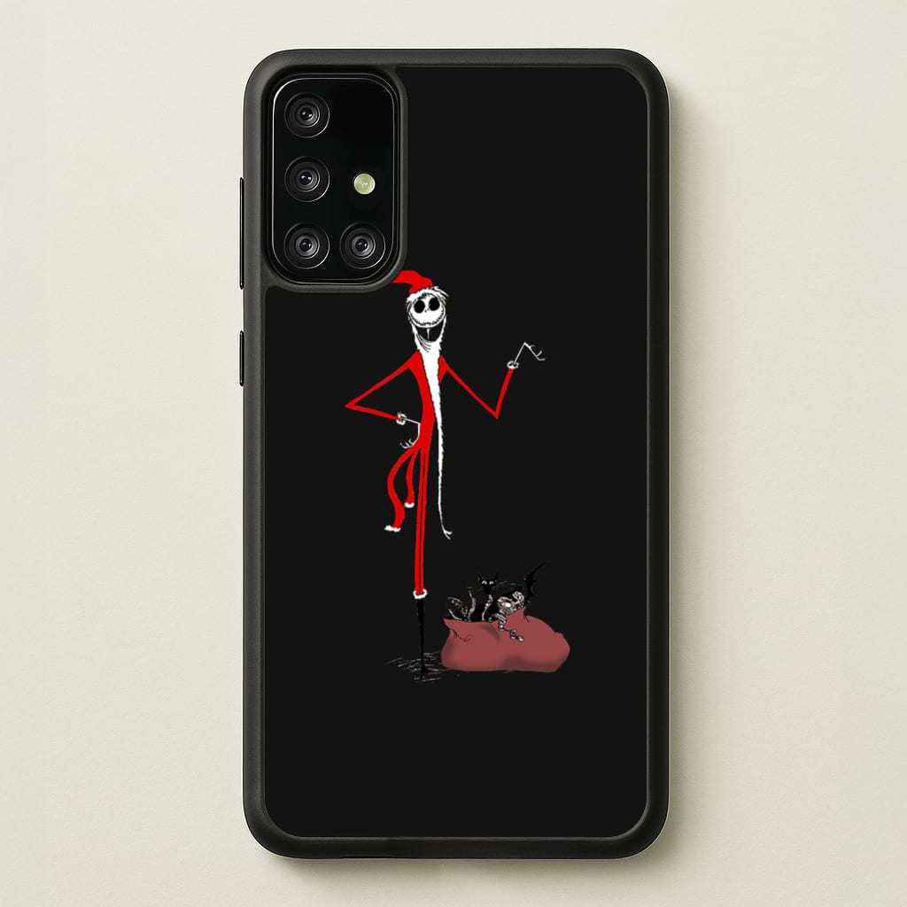 Sandy Clause - A TNBC - Christmas Phone Case for Galaxy A71