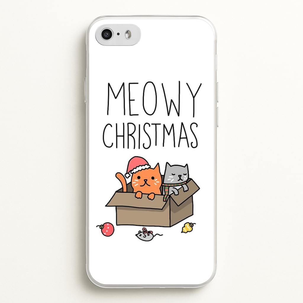 Meowy Christmas - Christmas Phone Case for iPhone 5 / 5s / SE 2016