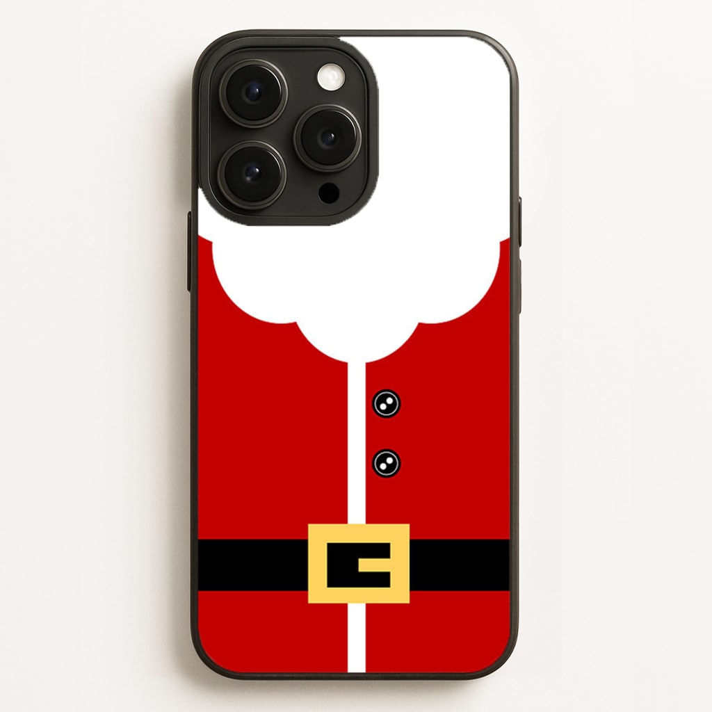 Santa Clause Outfit - Christmas Phone Case for iPhone 16 Pro Max