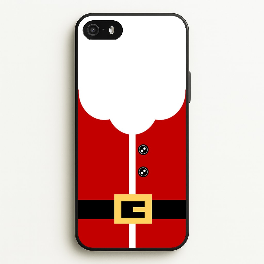 Santa Clause Outfit - Christmas Phone Case for iPhone 5 / 5s / SE 2016