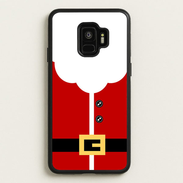 Santa Clause Outfit - Christmas Phone Case for Galaxy S9