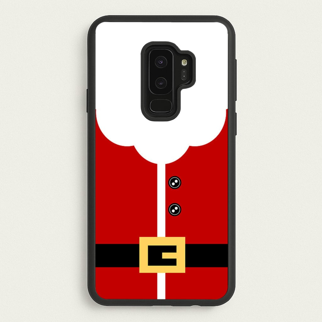 Santa Clause Outfit - Christmas Phone Case for Galaxy S9 Plus