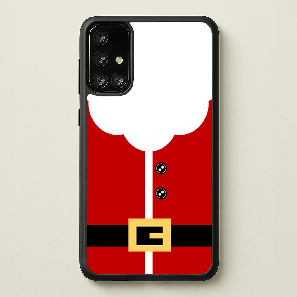 Santa Clause Outfit - Christmas Phone Case for Galaxy A71