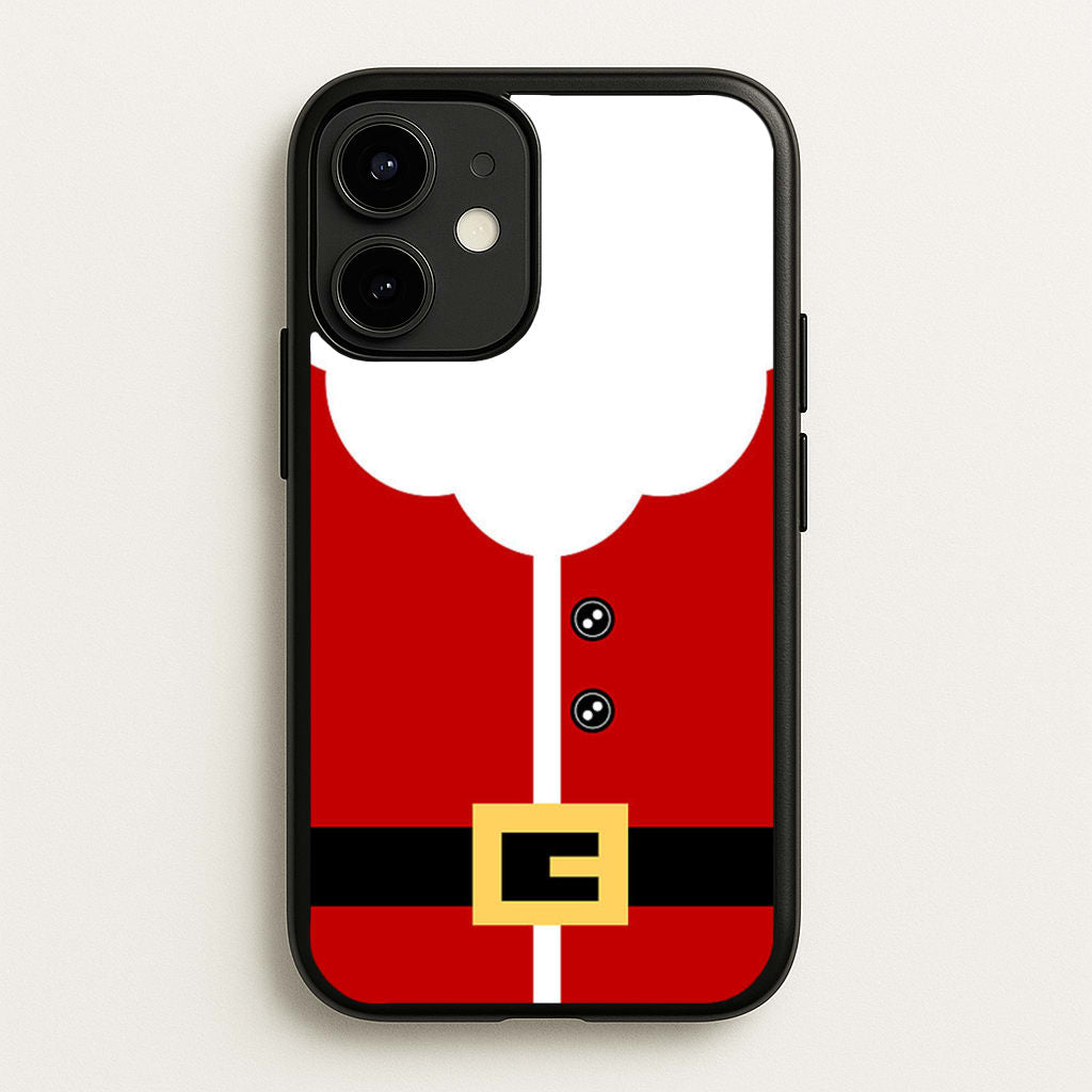 Santa Clause Outfit - Christmas Phone Case for iPhone 12 / 12 Pro