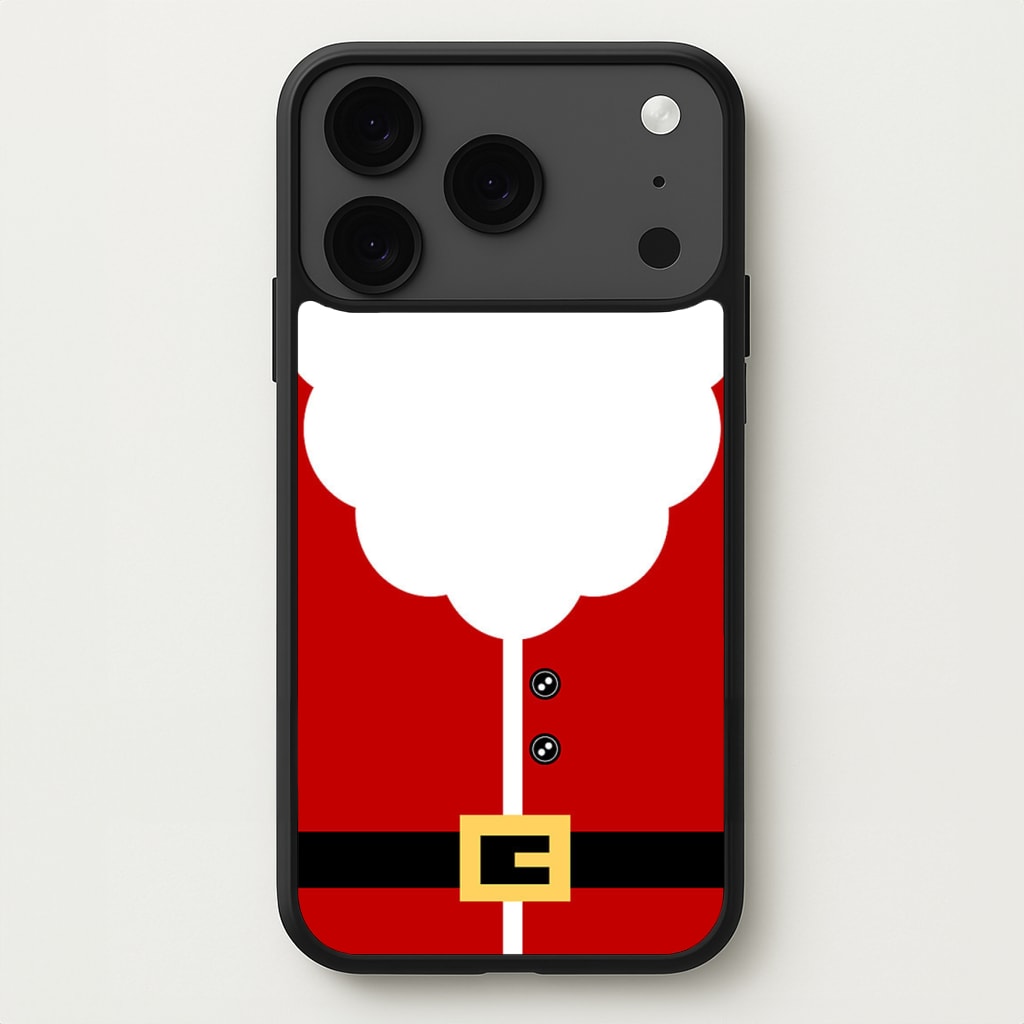 Santa Clause Outfit Phone Case for iPhone 17 Pro