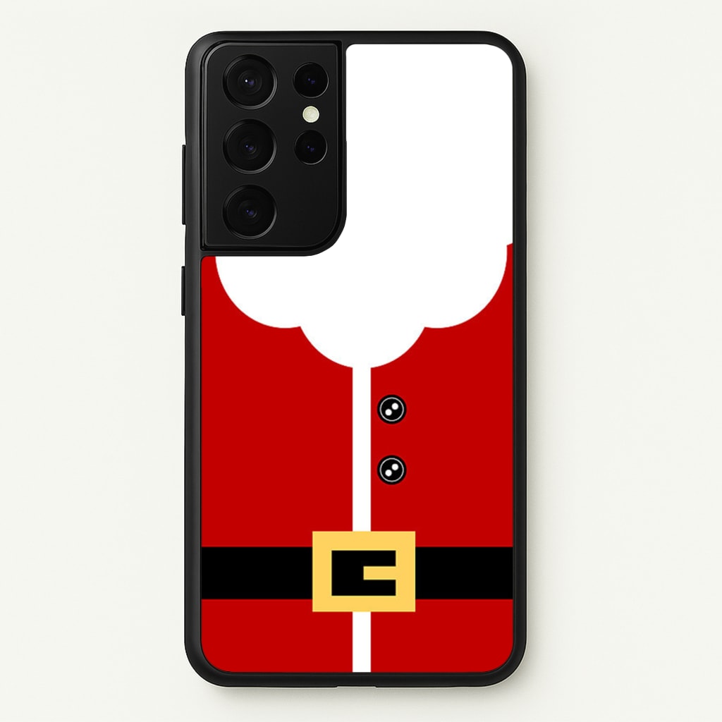 Santa Clause Outfit - Christmas Phone Case for Galaxy S21 Ultra