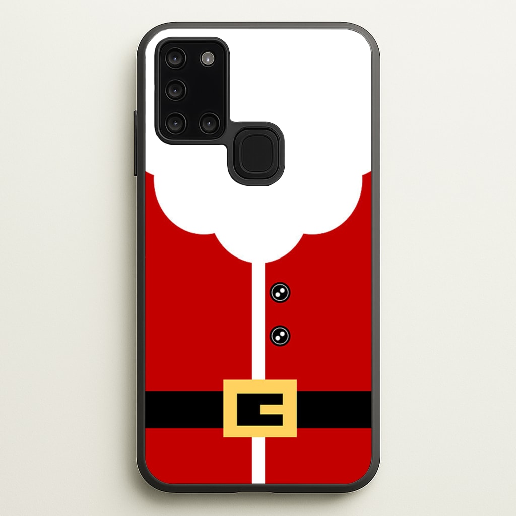 Santa Clause Outfit - Christmas Phone Case for Galaxy A21s