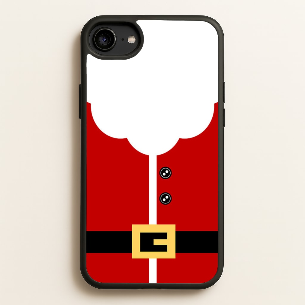 Santa Clause Outfit - Christmas Phone Case for iPhone 6 / 7 / 8 / SE