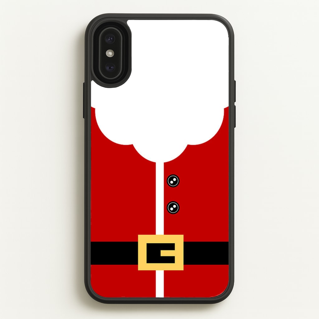 Santa Clause Outfit - Christmas Phone Case for iPhone XS Max