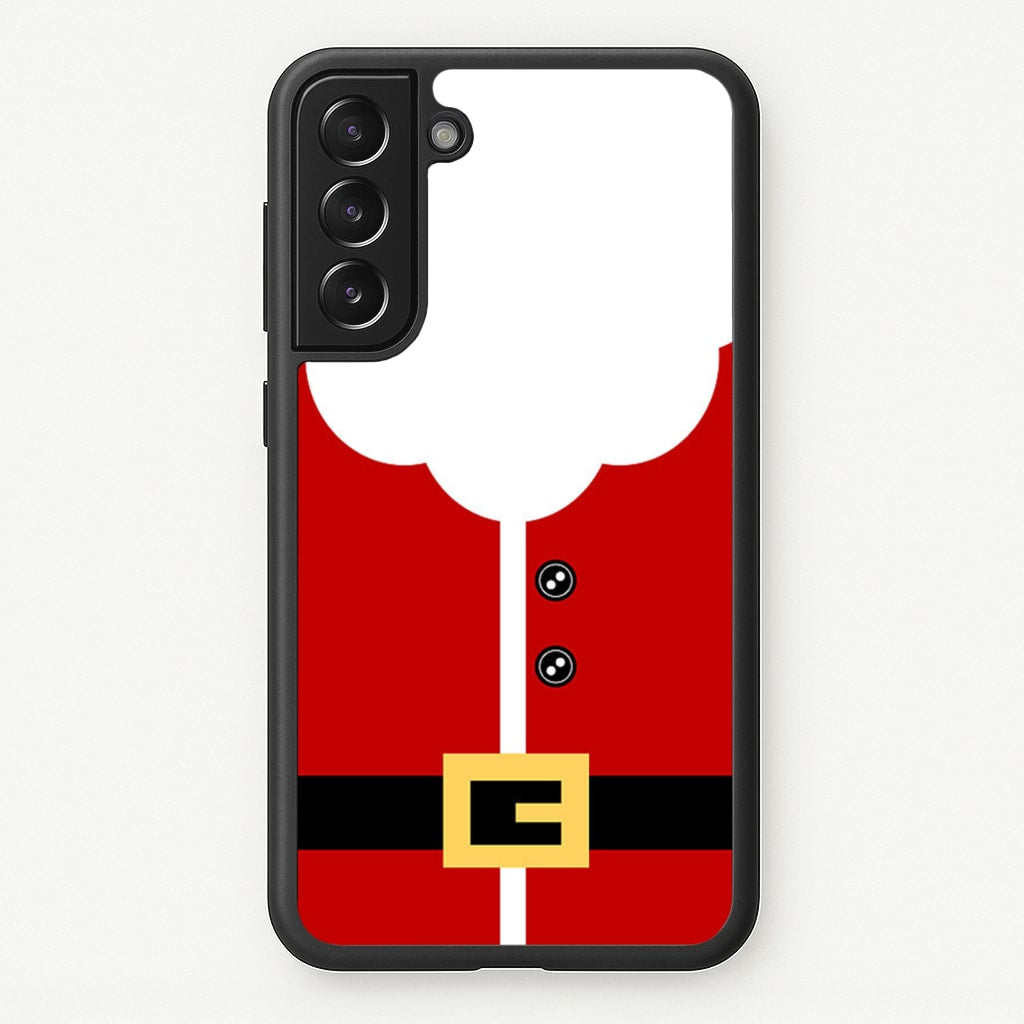 Santa Clause Outfit - Christmas Phone Case for Galaxy S21FE