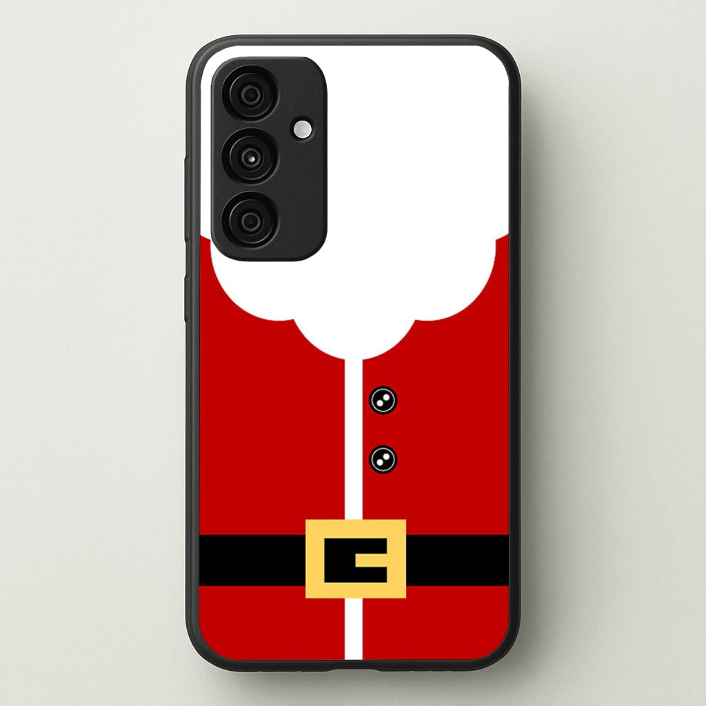 Santa Clause Outfit - Christmas Phone Case for Galaxy A35