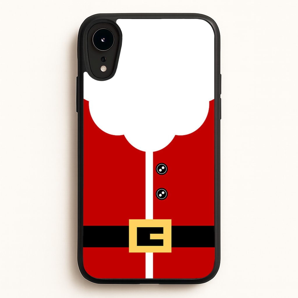 Santa Clause Outfit - Christmas Phone Case for iPhone XR