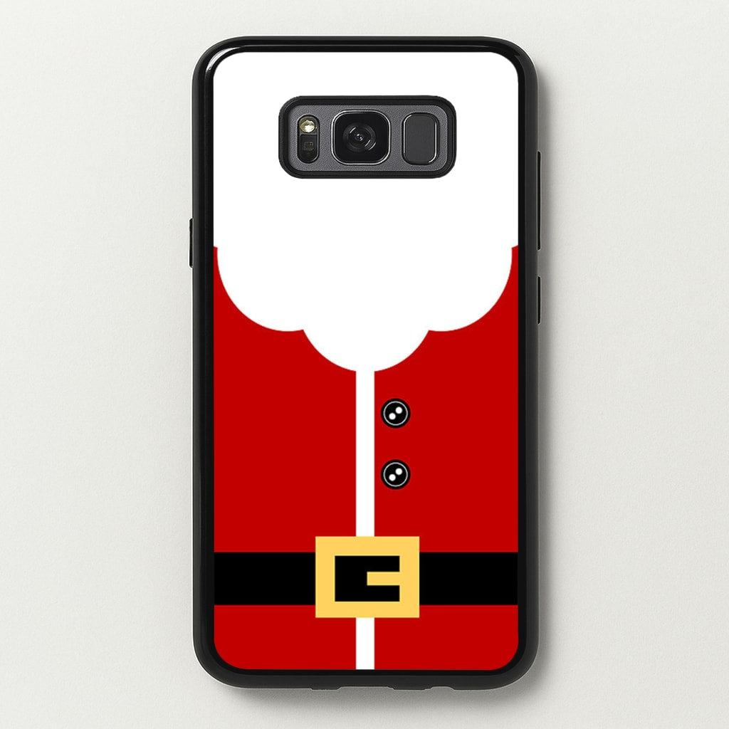 Santa Clause Outfit - Christmas Phone Case for Galaxy S8 Plus
