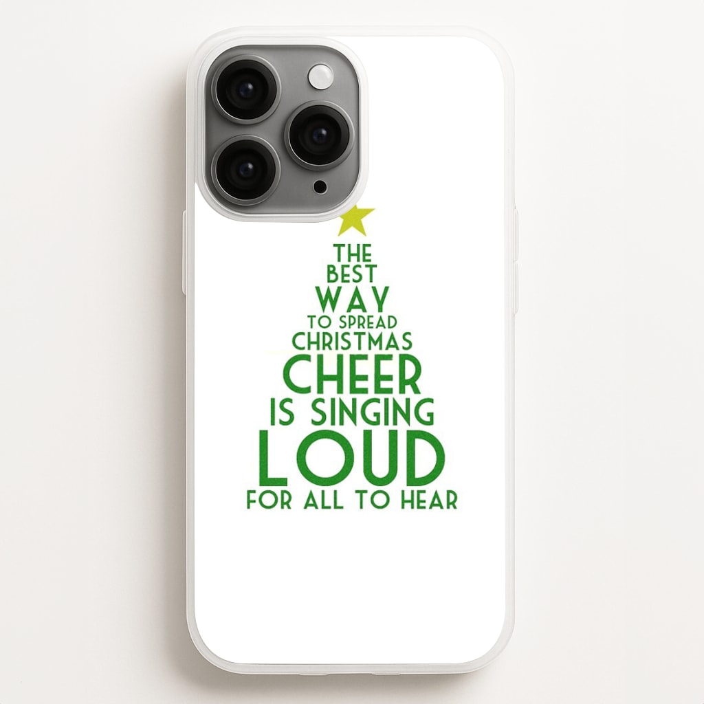 The Best Way To Spread Christmas Cheer - Elf - Elf Phone Case for iPhone 16 Pro Max