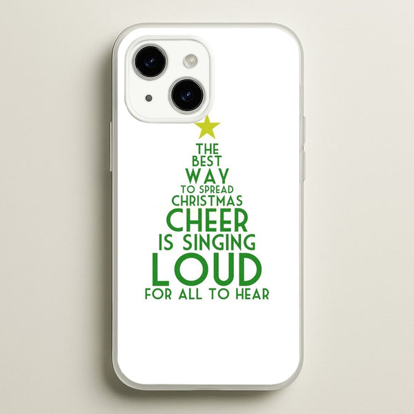 The Best Way To Spread Christmas Cheer - Elf - Elf Phone Case for iPhone 14 Plus