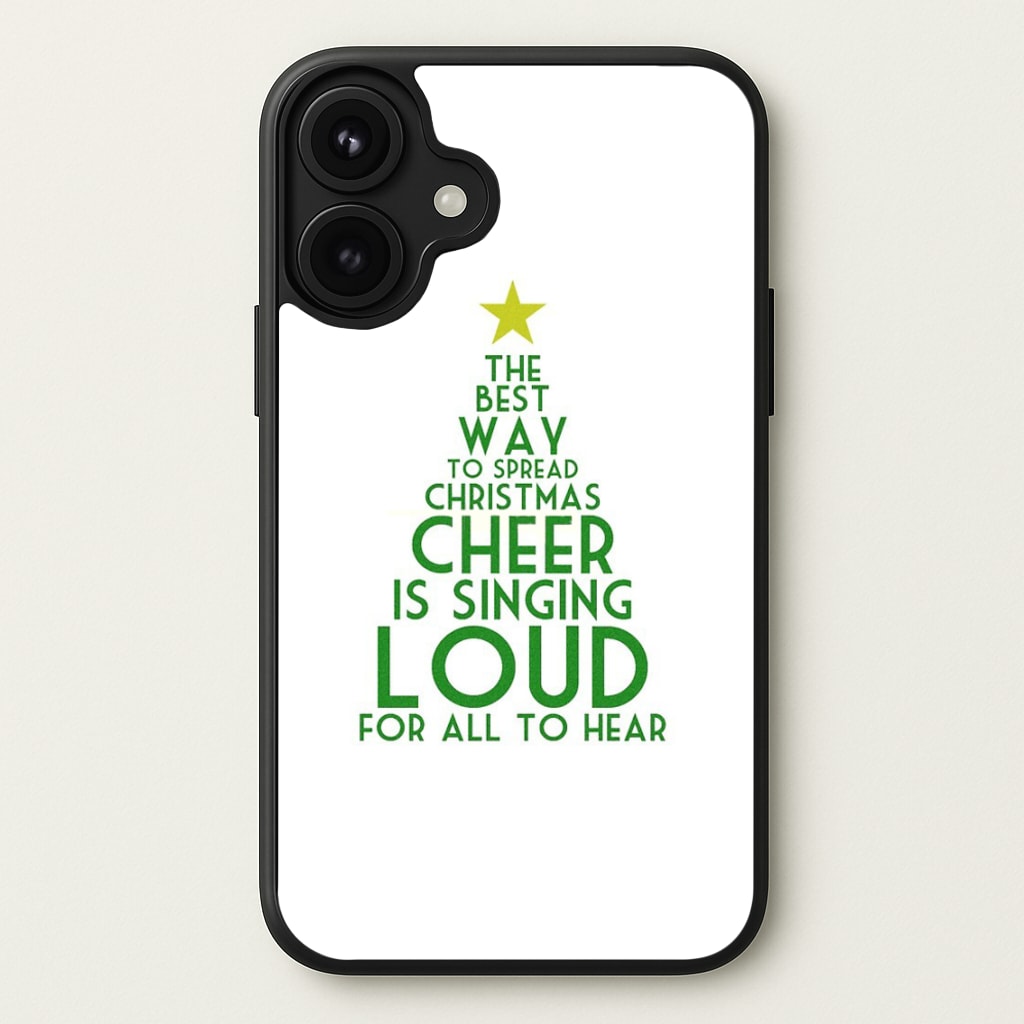 The Best Way To Spread Christmas Cheer - Elf Phone Case for iPhone 17