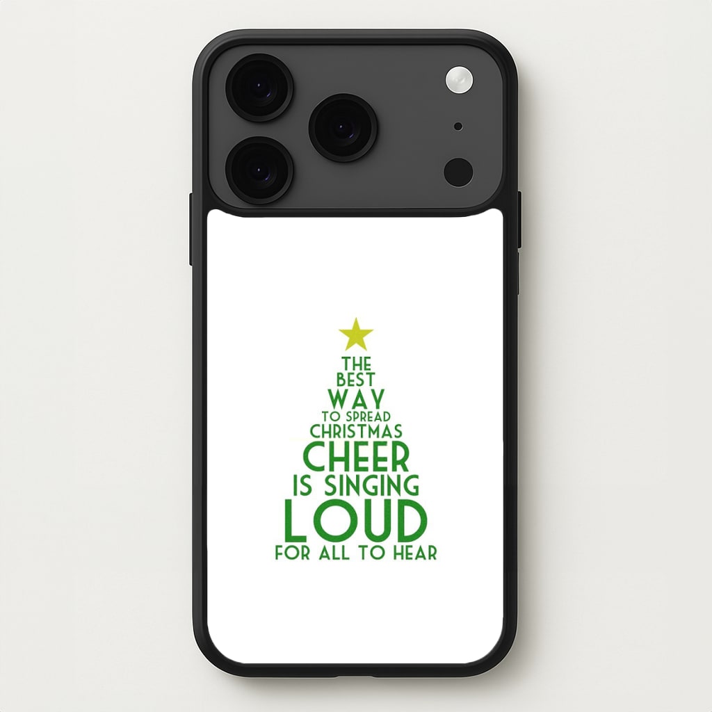 The Best Way To Spread Christmas Cheer - Elf Phone Case for iPhone 17 Pro