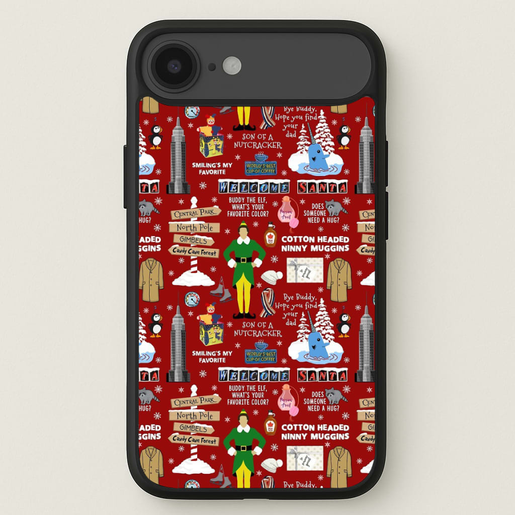 Red Elf Pattern Phone Case for iPhone 17 Air