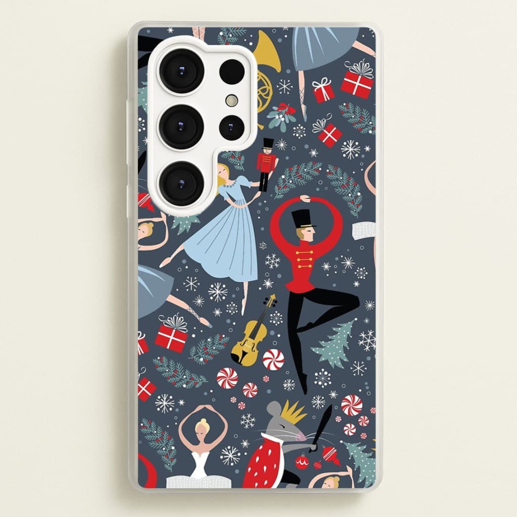 Nutcracker Ballet Pattern - Christmas - Phone Case for Galaxy S25 Ultra