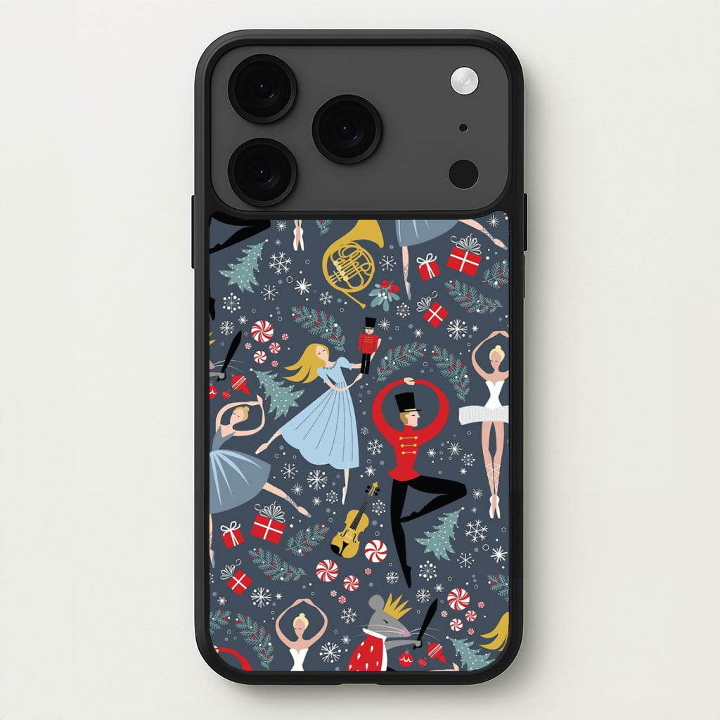 Nutcracker Ballet Pattern - Christmas Phone Case for iPhone 17 Pro